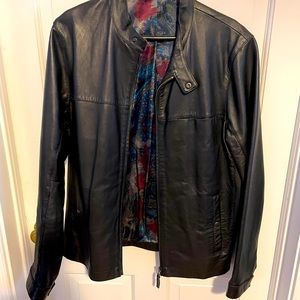 Gorgeous Ted Baker Black Leather Jacket